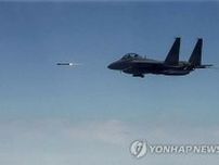 韓米空軍が黄海で射撃訓練　約９０機が参加