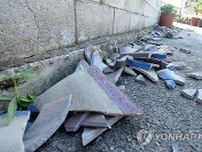 韓国南西部でＭ４．８の地震　建物などへの被害は１００件超に