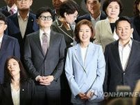 韓国与党内で「核武装論」浮上　党代表選候補ら相次ぎ立場表明＝慎重論も
