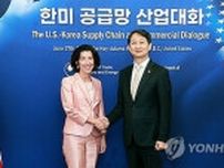 韓米が「供給網・産業対話」　デュアルユース技術の輸出規制など協議