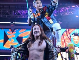 【WWE】“ジャケット・タイム”KUSHIDA&イケメン二郎がダスティ杯1回戦で無念の敗退