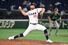チェコ代表のパディシャークがオイシックス新潟に入団！　侍ジャパンを4回1失点に封じた24歳右腕