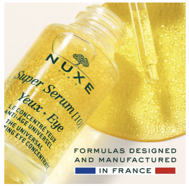 フランス発の美容液「ニュクス スーパーセラム」から、目元用美容液が