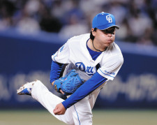 中日・三浦瑞樹、プロ初先発は5回2失点で初勝利の権利持って降板　5回に痛恨の同点ソロ浴びるも直後に打線が勝ち越し