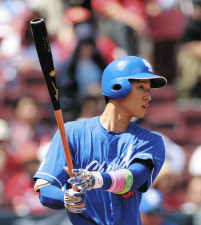 中日・上林誠知、６試合連続マルチ安打はリード広げるタイムリー！ ６個目盗塁も決めリーグ暫定トップタイに