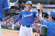 中日・石川昂弥、“今季1号”　ウエスタン・広島戦で6回にソロ本塁打