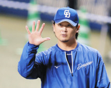 【中日】先発は3試合連続本拠地登板の涌井　野手は3点差逆転の13日・ヤクルト戦と同じメンバーに　