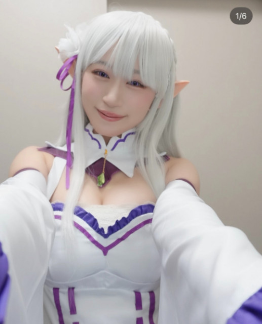 元NMB48・上西怜が魅せる高完成度のエミリアコスプレに反響