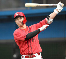 広島・中村奨　覚醒の３つの秘密　１７戦で打率・３６７と絶好調　４試合連続複数安打中