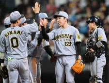 阪神・石井　守った１点！今季３セーブ目「毎回必死です」　今季２３登板でわずか１失点「与えられたところで結果を出し続ける」