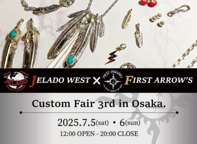 JELADO WEST×First Arrowsが2025年7月に大阪でポップアップ開催