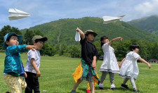 ルスツリゾート　紙飛行機大会（遊園地）