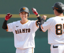 【巨人】育成４年目・鈴木大和が２６歳の誕生日を自ら祝うＶ打　２軍は日ハムにカード勝ち越し