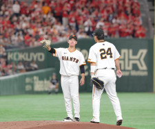 【巨人】先発・井上温大が４回に同点被弾　末包昇大に４号２ラン　内海コーチは「ストレートも走っているし、状態いい」