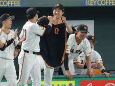 【巨人】広島に連勝！山崎伊織がセ・リーグ記録更新の開幕から３５イニング連続無失点　増田陸が決勝打