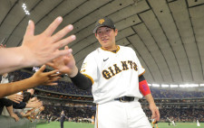 【巨人】決勝打で３年ぶりお立ち台の増田陸「ここに立つために必死でやっていました。めちゃくちゃうれしい」