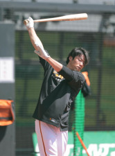 【巨人】今季初昇格の重信慎之介「やるしかない。チームの力になれるように」