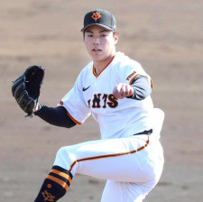 【巨人】２３年育成１位左腕の現在地　神経まひで手術の左肩は「改善傾向」　「少ないチャンスをものに」