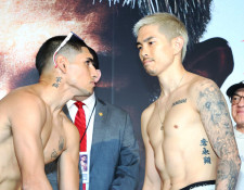 井岡一翔、マルティネスがともに計量クリア 井岡「何があっても勝利をつかむ」
