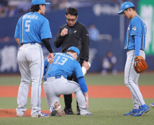 【日本ハム】生田目翼は「右前距腓靱帯損傷」と球団発表　復帰まで約３週間
