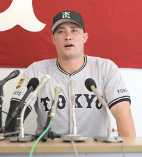 【巨人】 トレード加入のリチャードが広島入り　チームバスでマツダスタジアムへ