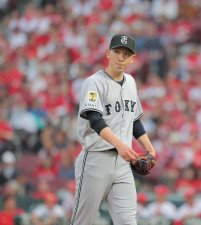 【巨人】戸郷翔征、１回に押し出し四球で１点を先取される