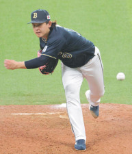 【オリックス】宮城大弥が６回５安打７奪三振、３失点で降板…７回からは２番手・古田島成龍が登板