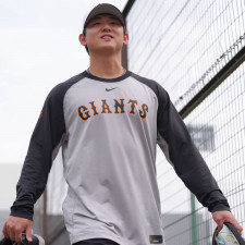 【巨人】平内龍太が１軍合流　東京ドームの試合前練習に姿