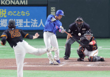 【中日】上林誠知が２打席連発も逆転負け　金丸夢斗のプロ初勝利はまたもお預け　井上監督「爪痕は残せた」