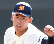【高校野球】未来富山の１４５キロ左腕、江藤蓮が７回圧巻の１３奪三振…プロ７球団が視察