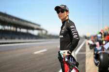 佐藤琢磨、インディ500オープンテスト2日目で2番手もクラッシュ「大きな衝撃だった。クルマはかなりのダメージ」