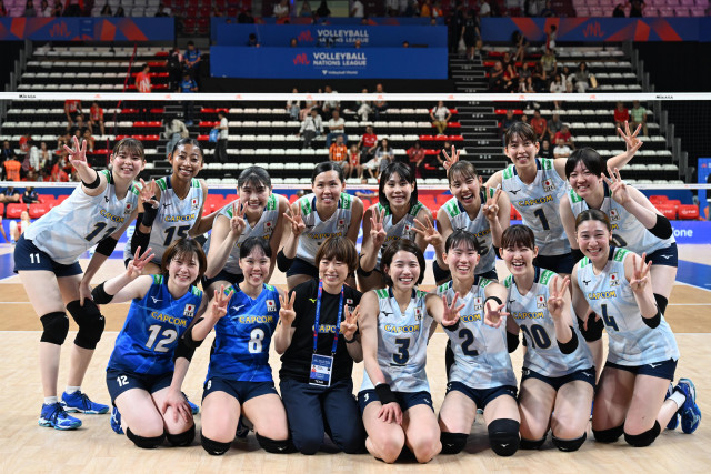 バレー日本女子は開幕3連勝 五輪懸けたネーションズリーグ（共同通信）｜dメニューニュース（nttドコモ）