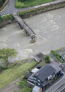 台風7号、各地に爪痕　49人けが、鳥取で2つの橋崩落