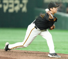 【巨人】大勢が23年９・21以来の２年ぶり被弾　８回から登板も上林に勝ち越し弾浴びる
