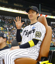 【阪神】近本光司５安打で一気に打率３割突破「素晴らしい１番としての活躍」と藤川監督称賛