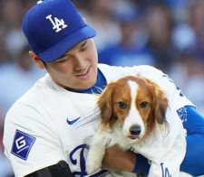 デコピン２歳誕生日に祝砲だ！大谷翔平「１番DH」　13号＆10試合連続安打へ／スタメン一覧