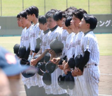 27年３月閉校の網干、快進撃ストップも夏シード権獲得　選手17人で春季兵庫大会初出場16強