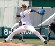 ソフトバンク板東湧梧が今季2軍戦初勝利　「球速が出ていなくても」相手を支配