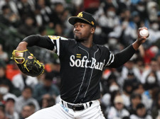 ソフトバンク・モイネロが7回で内野安打１本、残塁0の完璧投球で3勝目「野手の方には本当に感謝です」