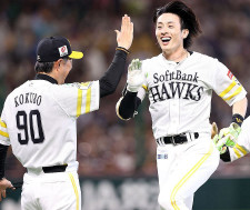 ソフトバンクの頼れる選手会長が渾身のサヨナラ打　1番打者も得点圏打率.462　周東佑京「今年は打てているのを実感している」