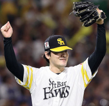 中日の走塁ミスでソフトバンクが命拾い　一、二塁で右越えも二走が三本間で走塁死　有原航平が7回無失点で勝利投手の権利