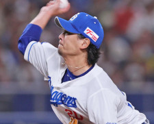 中日・涌井秀章が軽快なトークで球場わかす「これから先行予約しようかな」　細川成也の豪快弾に“口がぽかーん”