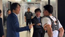 石川出身の巨人選手が続々　大先輩レジェンドの松井秀喜さんにご挨拶　泉圭輔に山瀬慎之助に喜多隆介ら