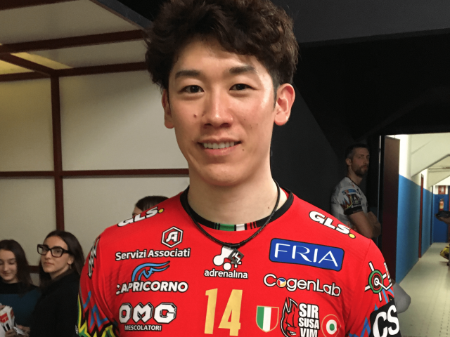 24-25 スーパーコッパ イタリア ユニフォーム 石川祐希（Paul