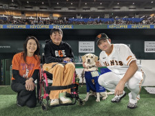 巨人菅野投手が支援する全国にわずか58頭しかいない介助犬とは？