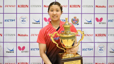 レゾナック・出澤杏佳、女子単制覇で単複2冠達成「常に優勝を目指していきたい」＜卓球・ビッグトーナメント2025＞