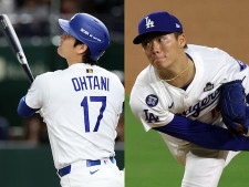 MLB　大谷翔平がジャイアンツ戦に「1番・DH」で出場　10試合ぶり24号出るか　山本由伸はウェブとエース対決