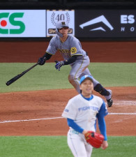 阪神・中野拓夢２安打＆盗塁も！セ・トップの打率・３０８に