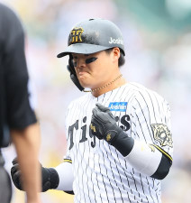 阪神・前川右京、初『8番』でヒット「（スタメンチャンス）最後の最後かな」　5月2本目