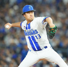 DeNA・伊勢大夢が七回2死満塁で好火消し　阪神・中野を3球で二ゴロに料理